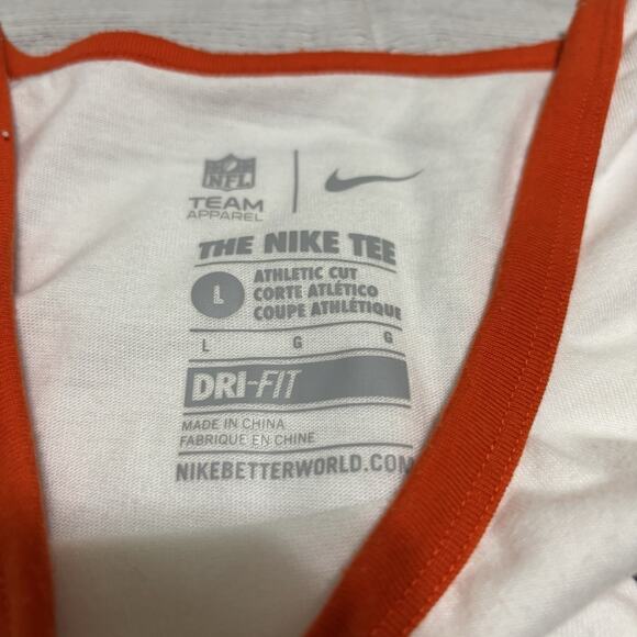 Nike Dri Fit Chicago Bears Mens Size Large Athletic Cut NFL Tank Top Shirt - Picture 8 of 11